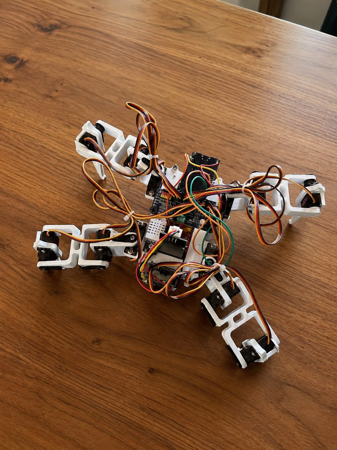 Quadruped Robot for Surveillance