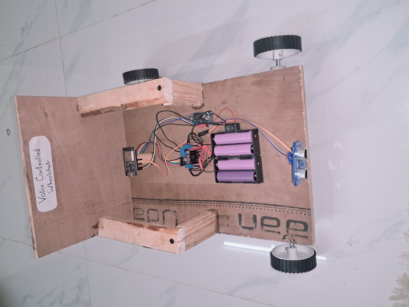 Voice Controlled Wheel Chair